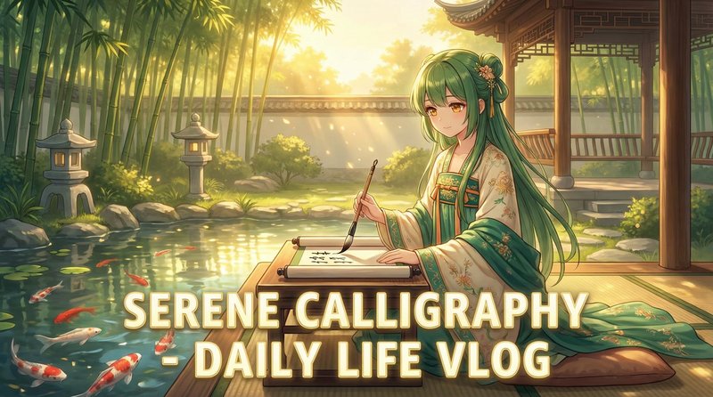 51视频动漫-国风书法